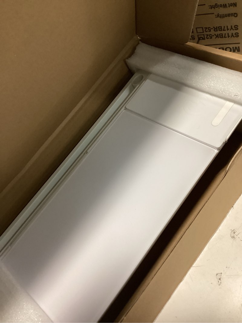 Condition photo showing Good Condition for Glass Desktop Whiteboard with Wireless Charger & Storage, Desk Dry Erase Note Memo Board, Compact Desk Organizer for Desk, Office, School Supplies, White, 2026 White Wireless Charger