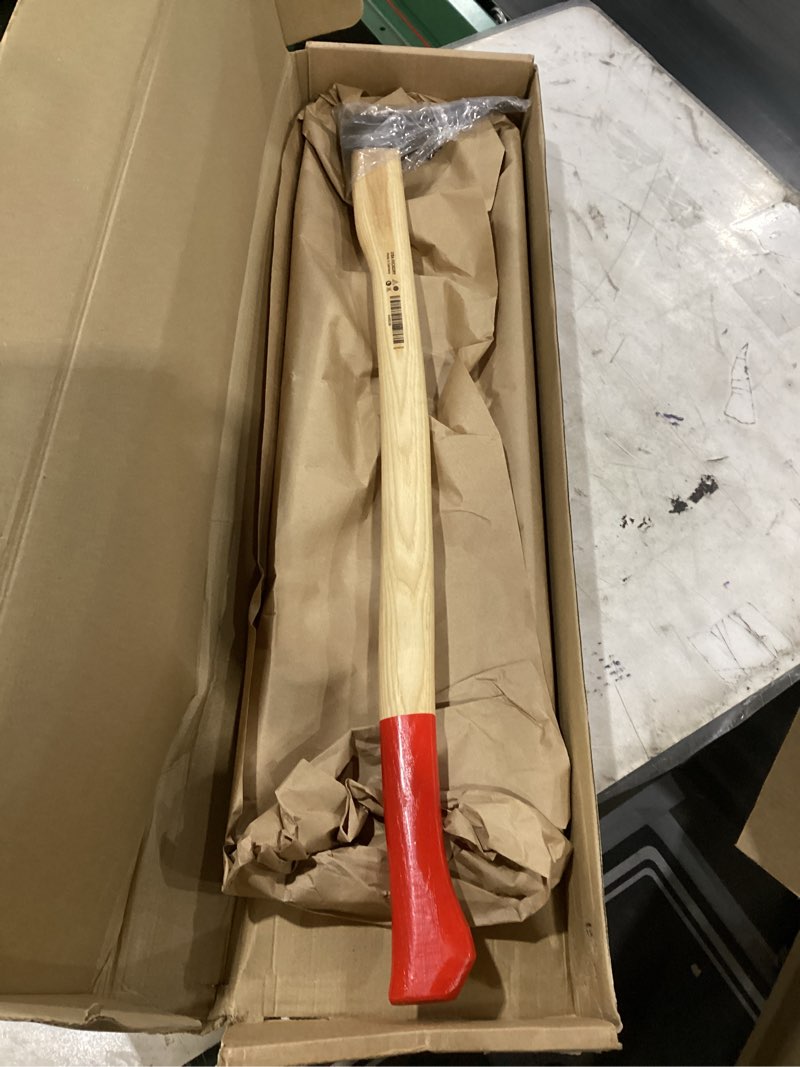 Condition photo showing New/Like New for Pickaroon Logging Tool - 31.2” Log Grabber with Hickory Wood Handle - Hookaroon with Pick for Dragging or Stacking Logs - Log Roller Tool - Forestry Tools by Kings County Tools
