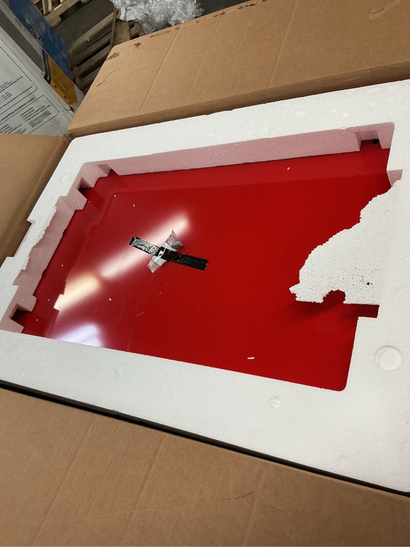 Condition photo showing As Is for craftsman 2000 series 26.85-in w x 38.05-in h 5 -drawer steel rolling tool cabinet ( red )