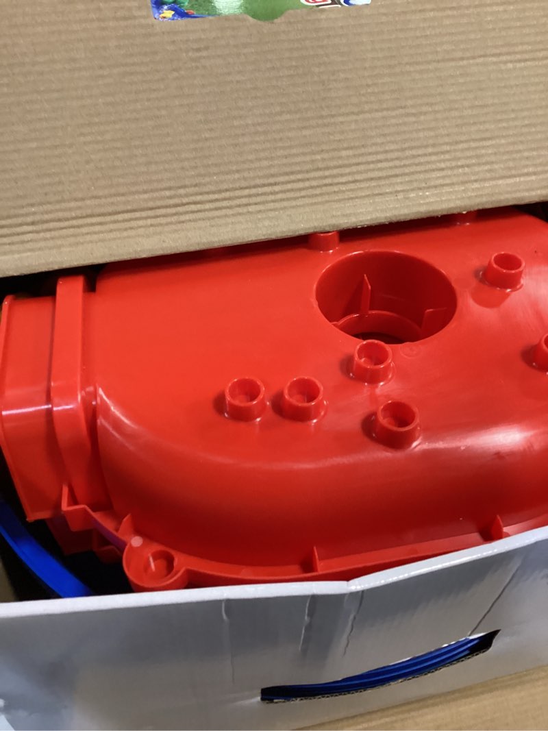 Condition photo showing Good Condition for vatos 2-tier toddlers water table toy, 114 pcs diy dual-basin water pump, summer outdoor water toys backyard, beach, balcony, garden fun water playset for girls, boys 3-5 years old pets families family edition