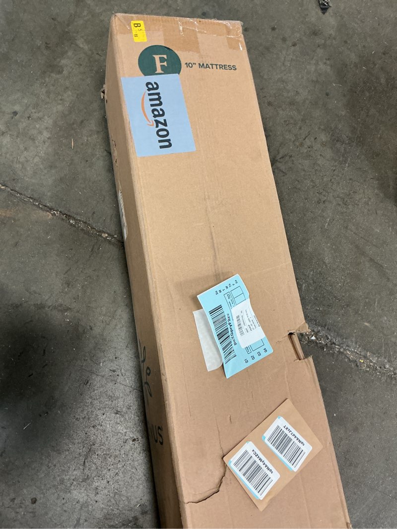 Condition photo showing New/Like New for Zinus 10 Inch Green Tea Cooling Memory Foam Mattress [New Version], Full, Fiberglass Free, Medium Firmness, Cooling Gel Foam, Certified Safe Foams & Fabric, Mattress in A Box