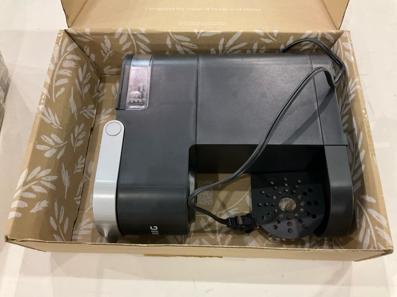 Condition photo showing As Is for Keurig K-Mini Single Serve K-Cup Pod Coffee Maker, 6 to 12oz Brew size, with Cord Storage, Perfect for Small Spaces, Black
