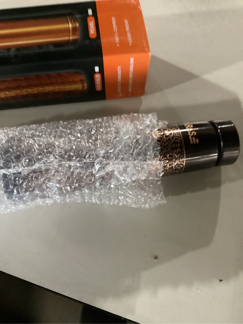 Condition photo showing New/Like New for Handcrafted 32 oz Antique Pure Copper Water Bottle, Vintage Finish, Leak-Proof, BPA-Free, Ayurvedic Drinkware with Cleaning Brush