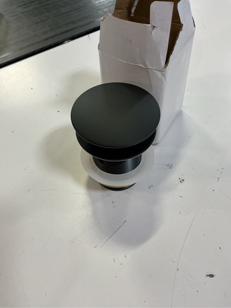 Condition photo showing Good Condition for feruerw pop-up drain kit for freestanding bathtub tub drain/stopper,freestanding bathtub drain stopper,suitable for most freestanding bathtub matte black
