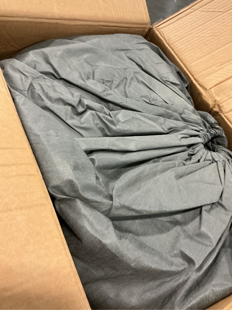 Condition photo showing As Is for VINPATIO RV Cover, 7 Layers Heavy Duty RV & Trailer Cover, Toy Hauler Cover Fits 24'-27' RV Travel Trailer Camper Cover with Tongue Jack Cover, Extra Windproof Straps, Gutter Covers