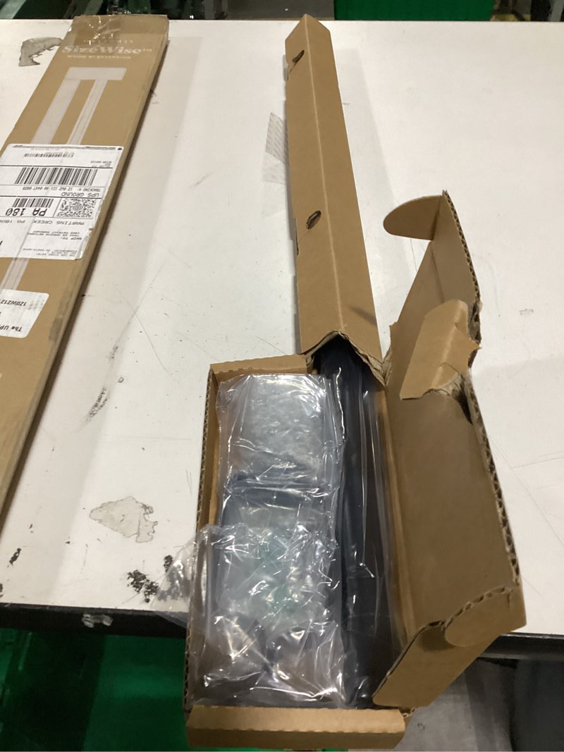 Condition photo showing New/Like New for Ivilon Drapery Window Curtain Rod - End Cap Style Design 1 Inch Pole. 28 to 48 Inch Color Black