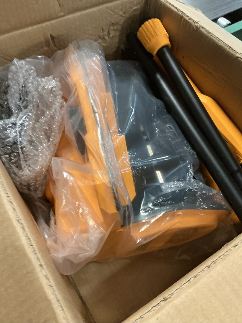 Condition photo showing As Is for Cordless Snow Shovels Compatible with DeWalt 20V Battery, 12" Electric Snow Blower for Driveway Max 26FT Throw Distance, 6" Clear Depth with Front Handle & Telescoping Pole for Deck, Patio (Tool ONLY)