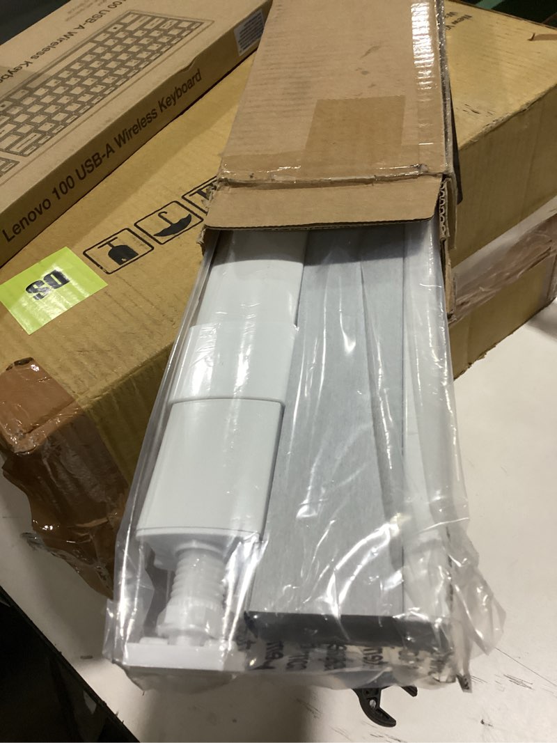 Condition photo showing Good Condition for LazBlinds No Tools No Drill Cordless Cellular Shades, Blackout Light Blocking Honeycomb Shades for Home, Thermal Insulation Blinds for Windows, 22.5" W x 72" H, White Blackout-white 22.5" W x 72" H
