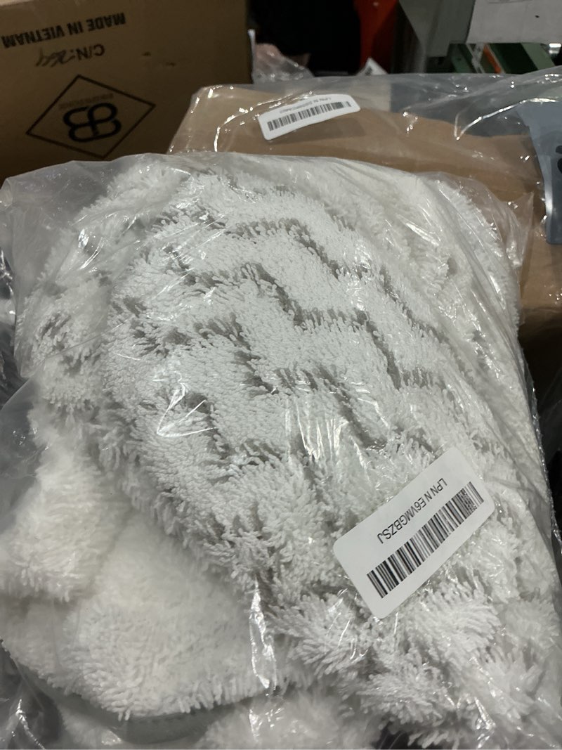 Condition photo showing As Is for 6 pack 1940 for bissell steam mop pads for bissell powerfresh steam mop 1806 1544 1440 2075a 2685a 1940w 19404 series, model 19402 19408 1940a 1940f 1940q 1940t b0006 b0017, part #5938#203-2633