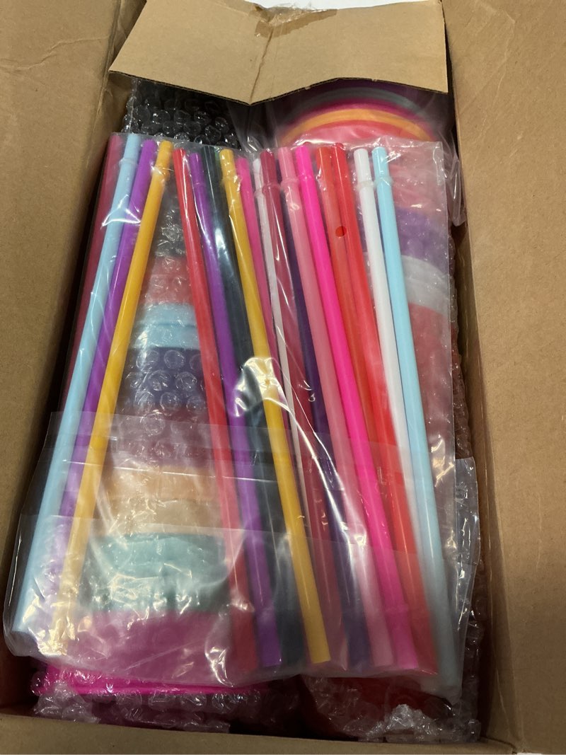 Condition photo showing Good Condition for meanplan 24 pcs speech language pathologist gifts bulk 24 oz plastic tumbler with lids and straws slp therapy thank you cups gifts for speech language pathologist coworkers office supplies