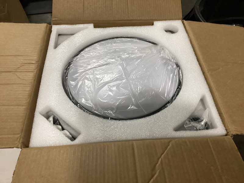 Condition photo showing Good Condition for 36 Inche Modern Black Ceiling Fan with Dimmable LED Light, Retractable Celing Fan with APP/Remote Control, 6 Speed,for Bedroom Live Room