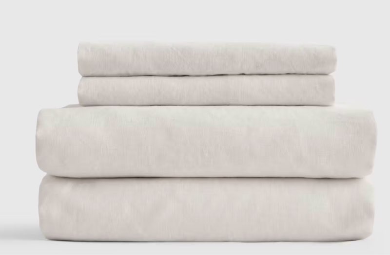 quince european linen sheet set ( queen)