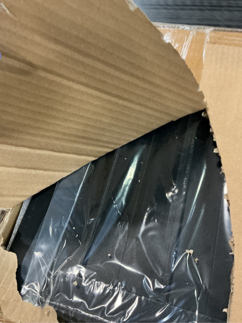 Condition photo showing Good Condition for Portable Wheelchair Ramp Black 2FT 800 lbs Non-Slip Threshold Ramps Handicaps Ramps Aluminum Folding Ramps Wheel Chair Ramp for Home Steps Doorways Stairs Scooter 24" Lx 29.2" Wx2H Spray black non -slip surface 2FT(Applicable height2"-6")