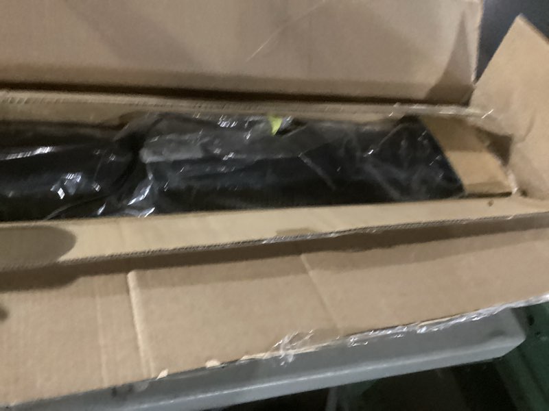 Condition photo showing As Is for dreo tower fan for bedroom, smart oscillating quiet floor fans, standing bladeless fan with remote and wifi voice control, 4 modes, 4 speeds, 8h timer, 28db, works with alexa/google black