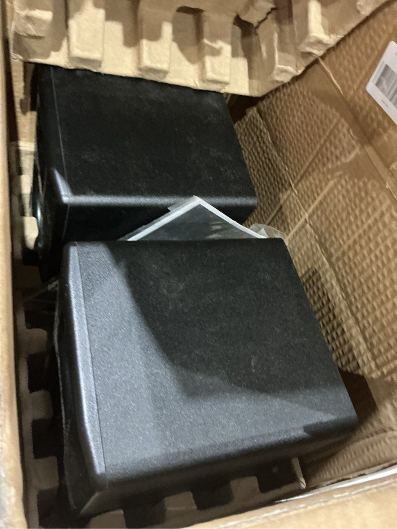 Condition photo showing As Is for m-audio bx4bt pair 4.5" studio monitors and pc speakers with bluetooth for recording and multimedia with music production software 4.5 inches speakers only