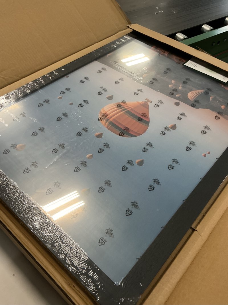 Condition photo showing Good Condition for 19x27 Picture Frame for Wall Display, 19x27 Black Picture Frame with Shatter Resistant Plexiglass, Stable and Sturdy 19 x 27 Poster Frame for Wall Display, Handpicked Gift Collection, 1 Pack