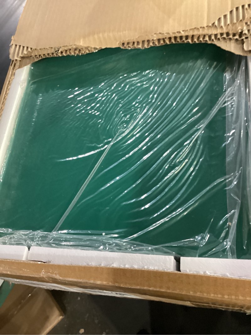 Condition photo showing New/Like New for chicken nesting box, 6 compartment metal nesting box, 6 room wall mountable nesting boxes for chicken, green green 6 compartment