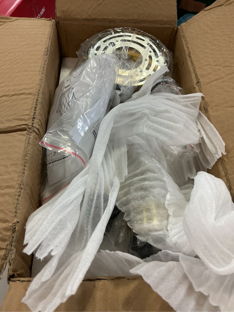 Condition photo showing Good Condition for wall sconces vintage fixture light, vanity lights for bathroom, modern wall light fixtures, metal sconces wall lighting with glass shade, farmhouse wall lamp for bedroom living room lily green 2 pack