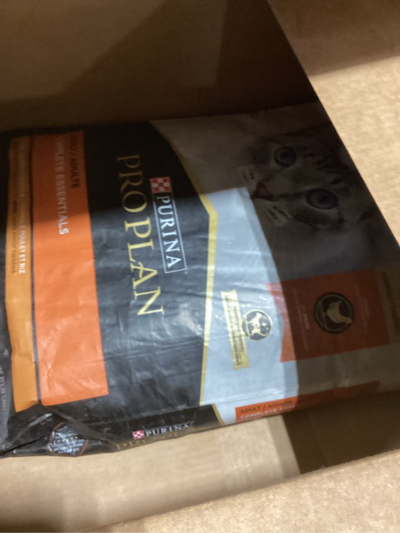 Condition photo showing New/Like New for Purina Pro Plan High Protein Cat Food With Probiotics for Cats, Chicken and Rice Formula - 16 lb. Bag Chicken & Rice 16 Pound (Pack of 1)