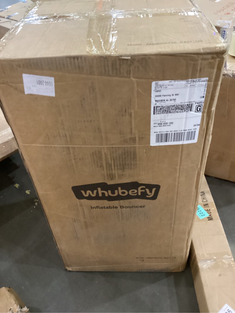 Condition photo showing New/Like New for whuberfy inflatable bouncer