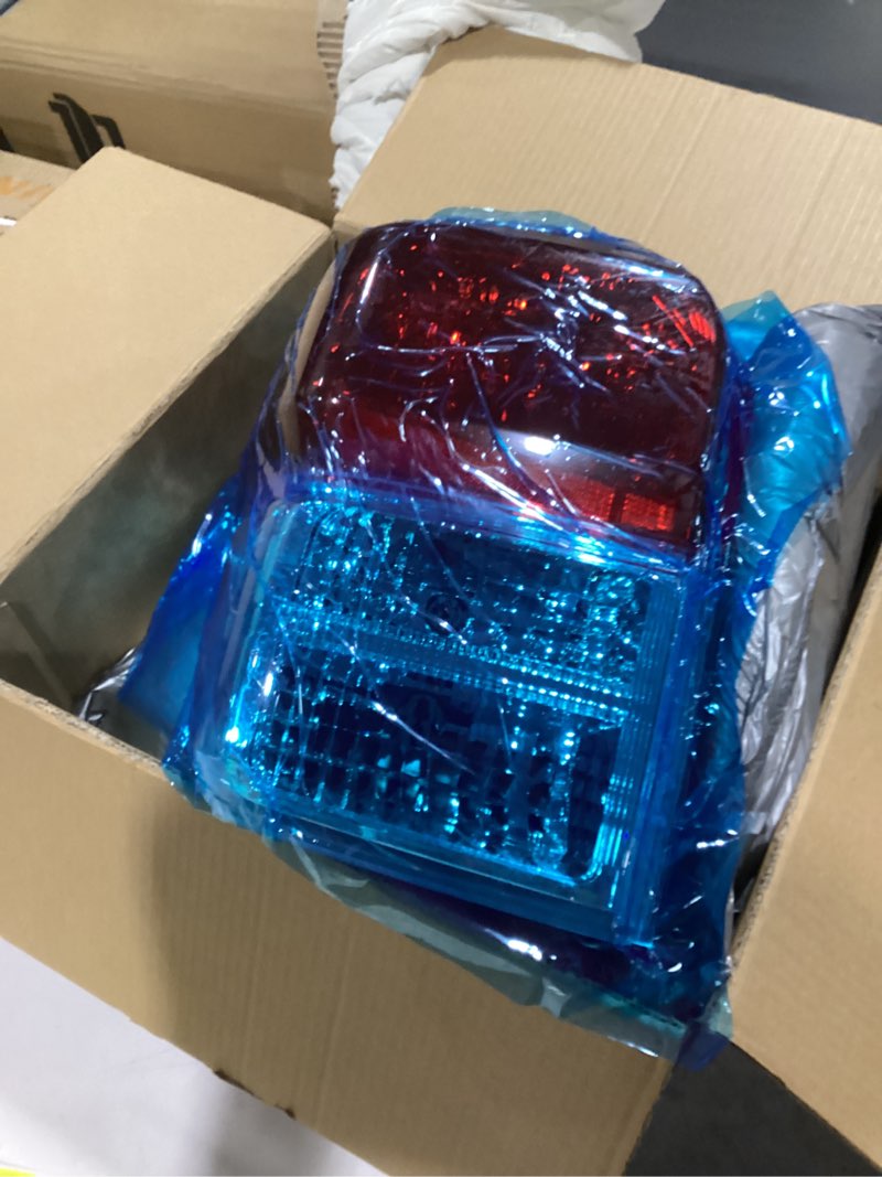 Condition photo showing As Is for Huray Left Tail Light for Toyota 4Runner 2010 2011 2012 2013 [81561-35360] OE Tail Lamp Brake Light Replacement Driver Side 10-13 Left