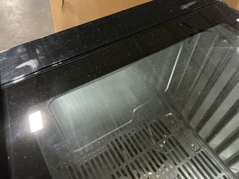 Condition photo showing As Is for food dehydrator machine, powerful food dryer with 8 stainless steel trays, adjustable temperature up to 167°f & 48-hour timer for jerky, fruits, herbs - includes mesh tray, drip tray & recipe guide