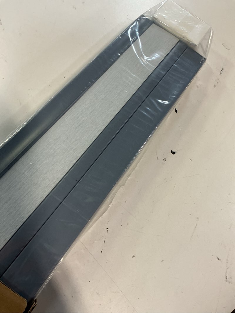 Condition photo showing New/Like New for lazblinds top down bottom up (tdbu) cordless cellular shades – blackout, thermal insulation, noise reduction, light blocking honeycomb blinds for windows 28" w x 64" h, dark grey - blackout dark grey - blackout 28"w x 64"h