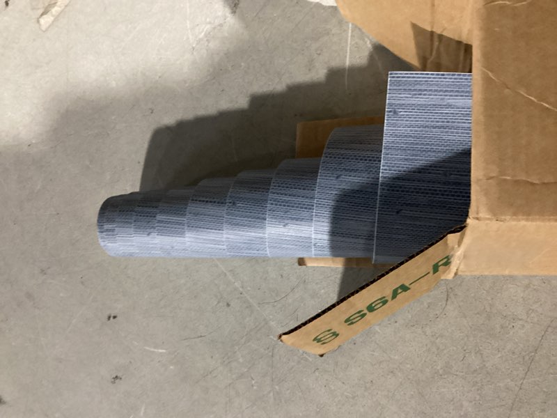 Condition photo showing Good Condition for NuWallpaper x Society Social Classic Faux Grasscloth Peel and Stick Wallpaper, Mineral Blue Mineral Blue Wallpaper