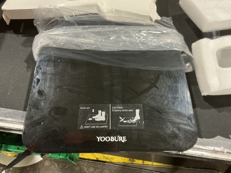 Condition photo showing New/Like New for Vitafit Scale for Body Weight, High Accuracy 0.1lb by Our Professional Factory Since 2001, Digital Weight Scale LED and Step On, 3*AAA Batteries Included, 400lb/182kg, Spray Silver Black