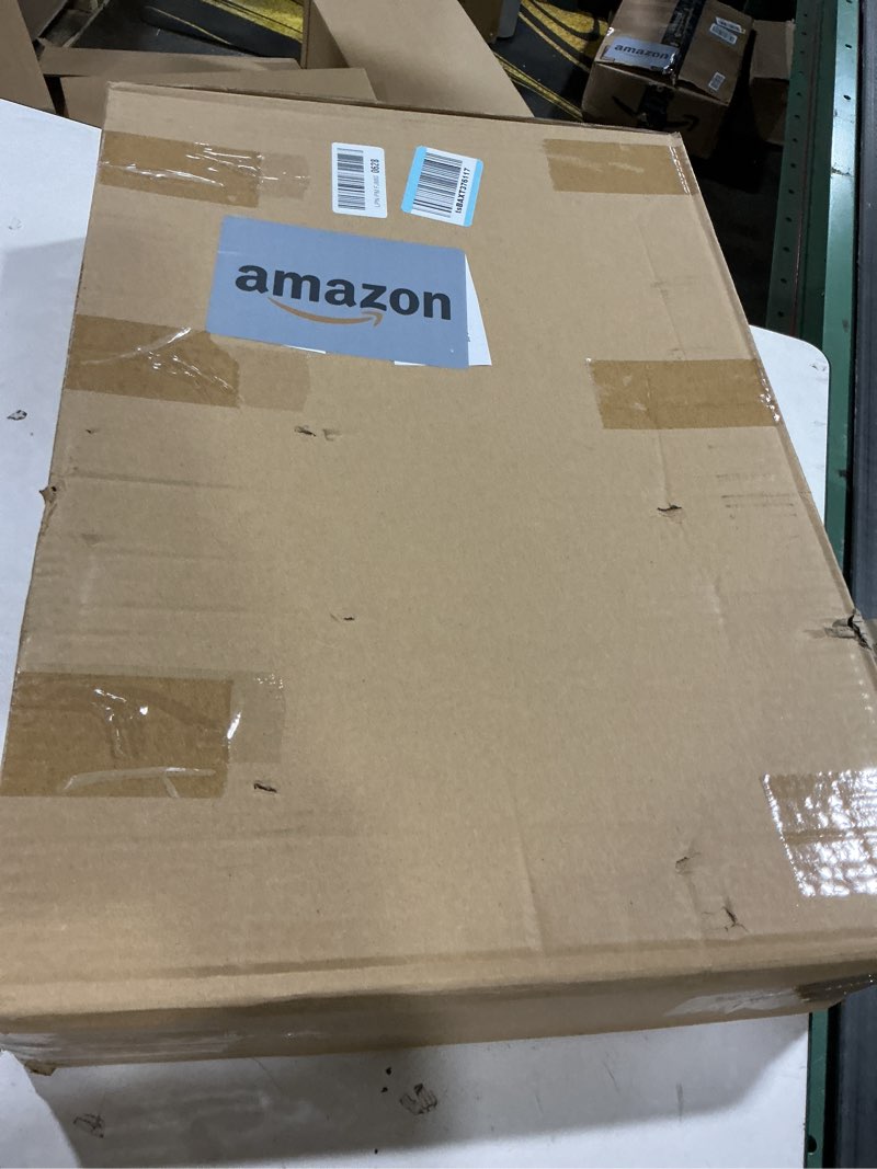 Condition photo showing New/Like New for Neutral Abstract Wall Art Set of 3,Large Framed Canvas Prints 16x24 Inch, Beige-White Flow, Minimali