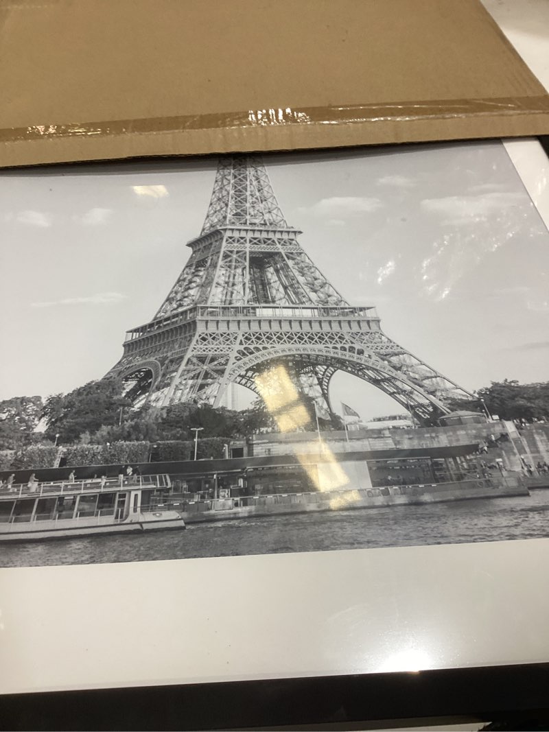 Condition photo showing Good Condition for upsimples 18x24 picture frame, display pictures 16x20 with mat or 18 x 24 without, wall hanging poster frames, black, 1 pack black 18x24