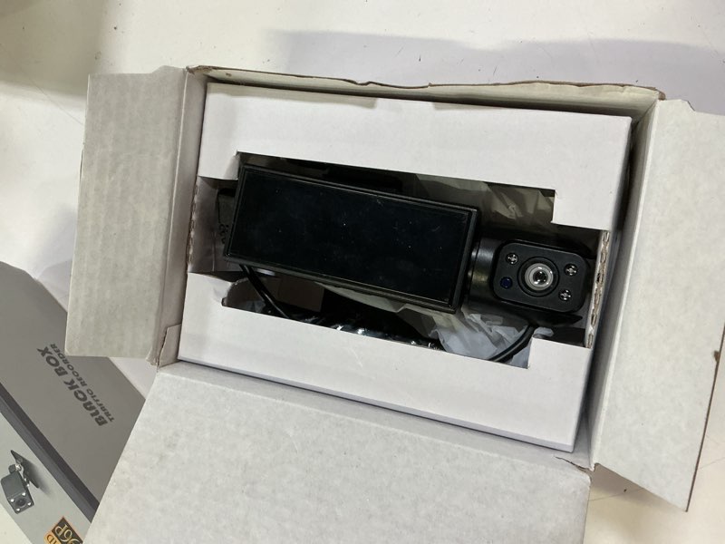Condition photo showing Good Condition for dash cam front and inside, 1296p dual dashcams for car, 3.16 inch ips screen driving recorder with ir night vision, loop recording, wide angle lens, 24h parking traffic recorder with 32gb tf card black