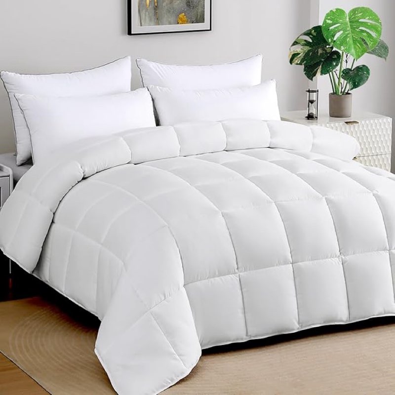 120x98 Oversized King Comforter,Super King Size Comforter Oversized, All Season Soft Lightweight Qui