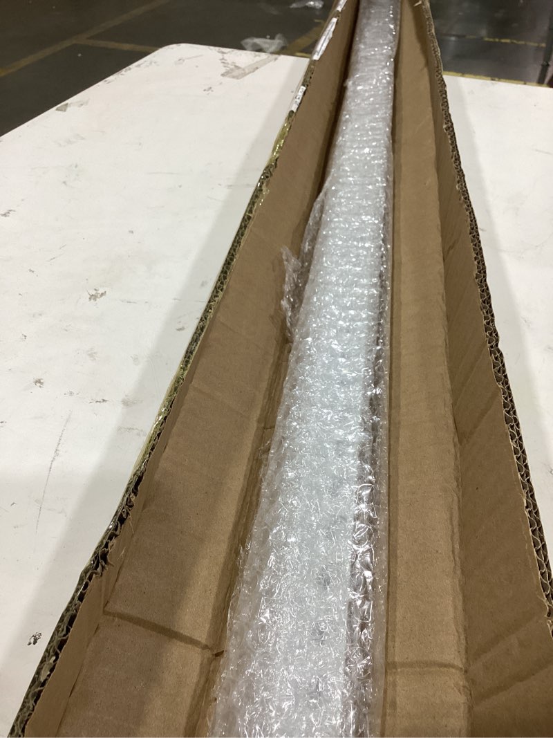 Condition photo showing Good Condition for blulu 4 pcs aluminum tile edge trim edging 49-1/4 in. l shaped metal tile corner trim protector with 90° angle for backsplash, bathroom, kitchen(white,3/8 in.) white 3/8 in