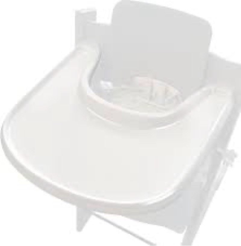 High Chair Tray Compatible with Stokke Tripp Trapp High Chair, Food Contact Grade Replacement Tray w