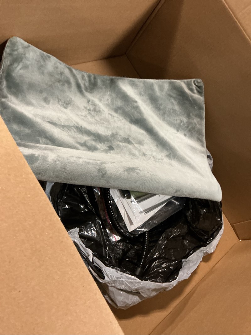 Condition photo showing As Is for TENDWARE Outdoor Cat House Heated Cat House for Outside with Elevated Base Cat-Attracting Eave Design Feral Stray Shelter Weatherproof in Winter Garage Yard Porch 21" x 17" x 17"