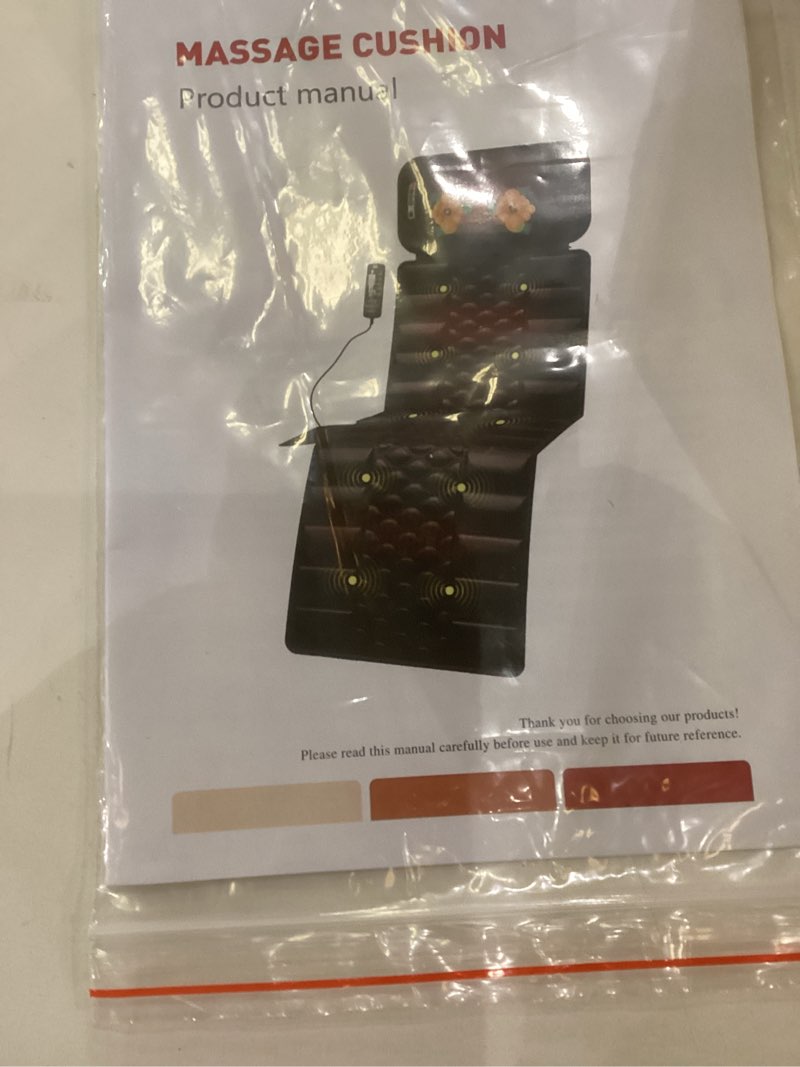 snailax back massager with heat, massage seat cushion 