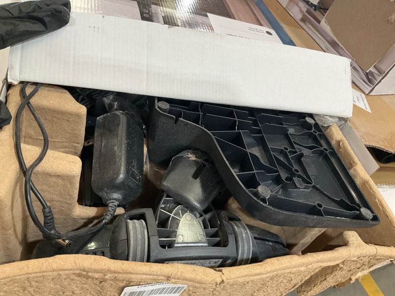 Condition photo showing As Is for electrolux wellq7 cordless 2-in-1 vacuum with high suction power and 5-step filtration system, 50-minute run time, 2 power modes, granite gray standard granite grey