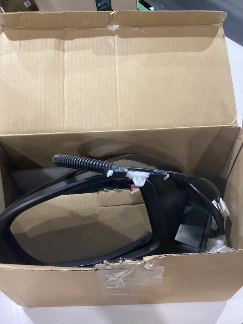 Condition photo showing As Is for Left Driver Side Mirror Fits 2023 2024 2025 2026 2027Honda CR-V,Manual Folding Power Glass, Heated and Turn Signal?without Blind Spot, Replace #76258-3A0-A01(6Pins)