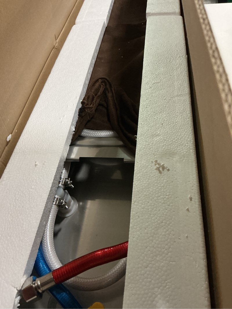 Condition photo showing Good Condition for ROVOGO 304 Stainless Steel Shower Panels System with 8-inch Rainfall Shower, 6 Body Jets and 5-Setting Handheld Shower Wand, Shower Tower with Adjustable Head, Brushed Brushed Panel+Chrome Fixtures