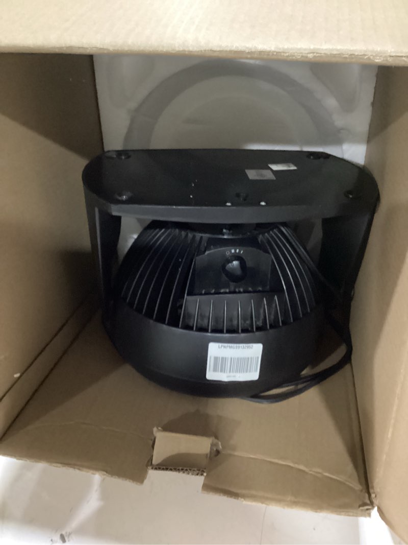 Condition photo showing As Is for dreo 16 inch 25db quiet smart fans for bedroom, dc room fan with remote, 120°+120° oscillating fan, 6 modes, 9 speeds, 12h timer,works alexa/google/wifi/voice control, silver, oversize (dr-haf004s)