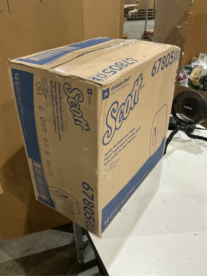 Condition photo showing New/Like New for scott essential 100% recycled fiber jumbo roll bathroom tissue