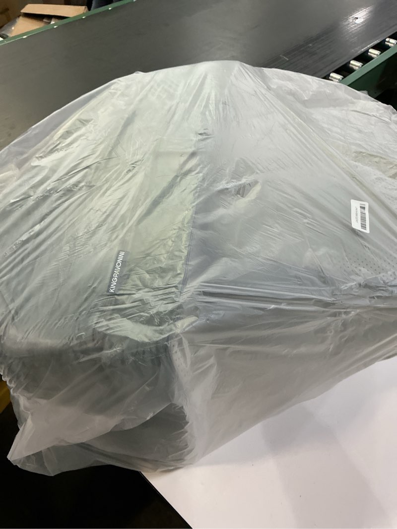 Condition photo showing As Is for KingPavonini Adjustable Leg Elevation Pillows for After Surgery, Ergonomic Curve Keeps Knee Straight, Memory Foam Leg Pillow Elevation for Blood Circulation, Swelling and Pain Relief (Single Leg)