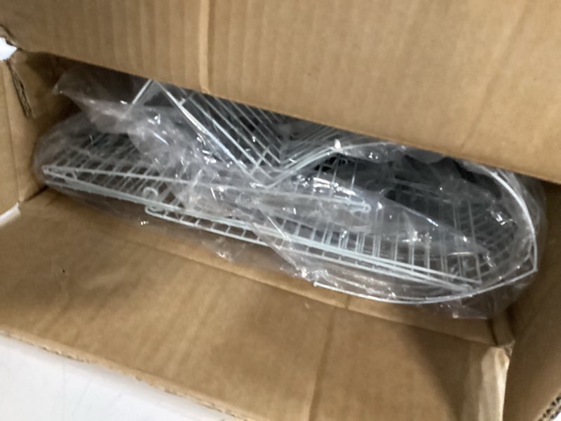 Condition photo showing Good Condition for 20.5 inch small bird cage, parrot cage, portable bird carrier, travel carrier cage for home, outing, pet clinic, temporary placement, for small medium birds(white)