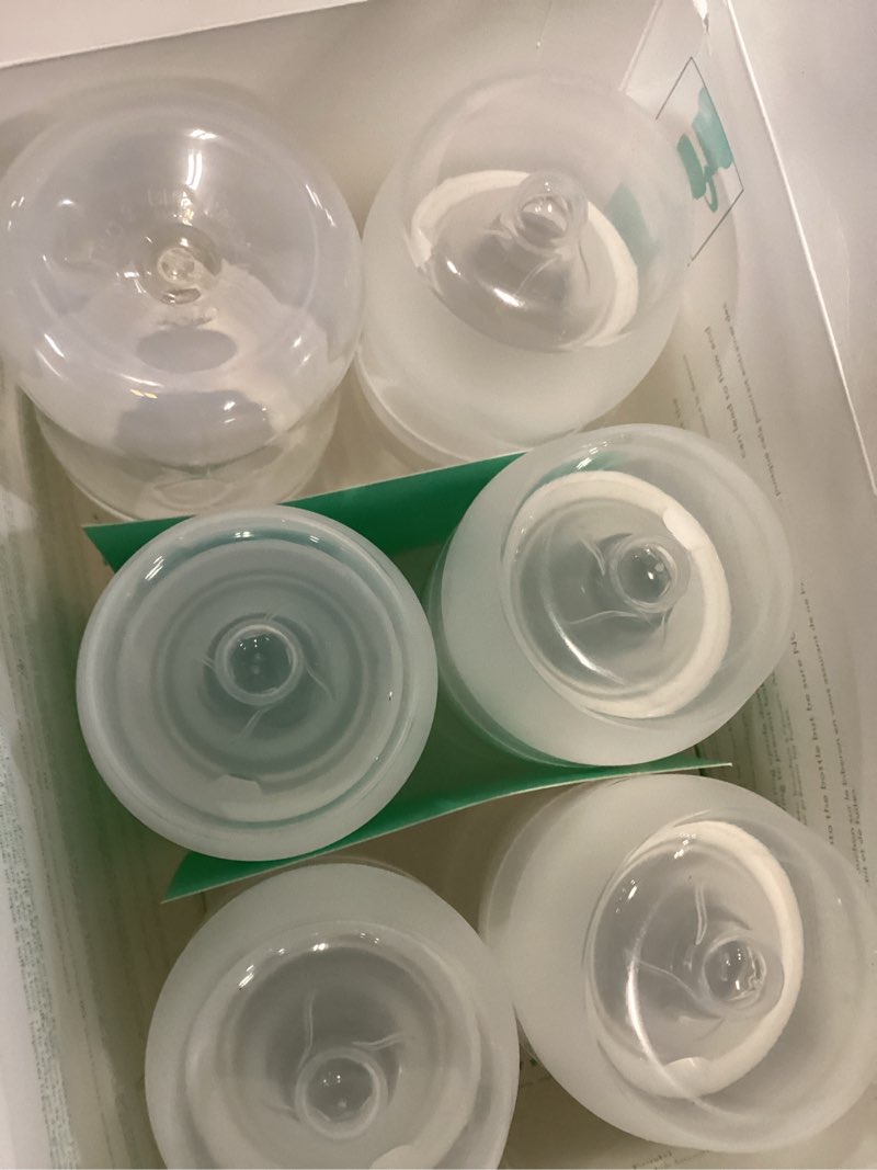 Condition photo showing Good Condition for evenflo feeding premium proflo venting balance plus wide neck baby, newborn and infant bottles - developed by pediatric feeding specialists - 5 ounce (pack of 6) 6 count (pack of 1) clear/white