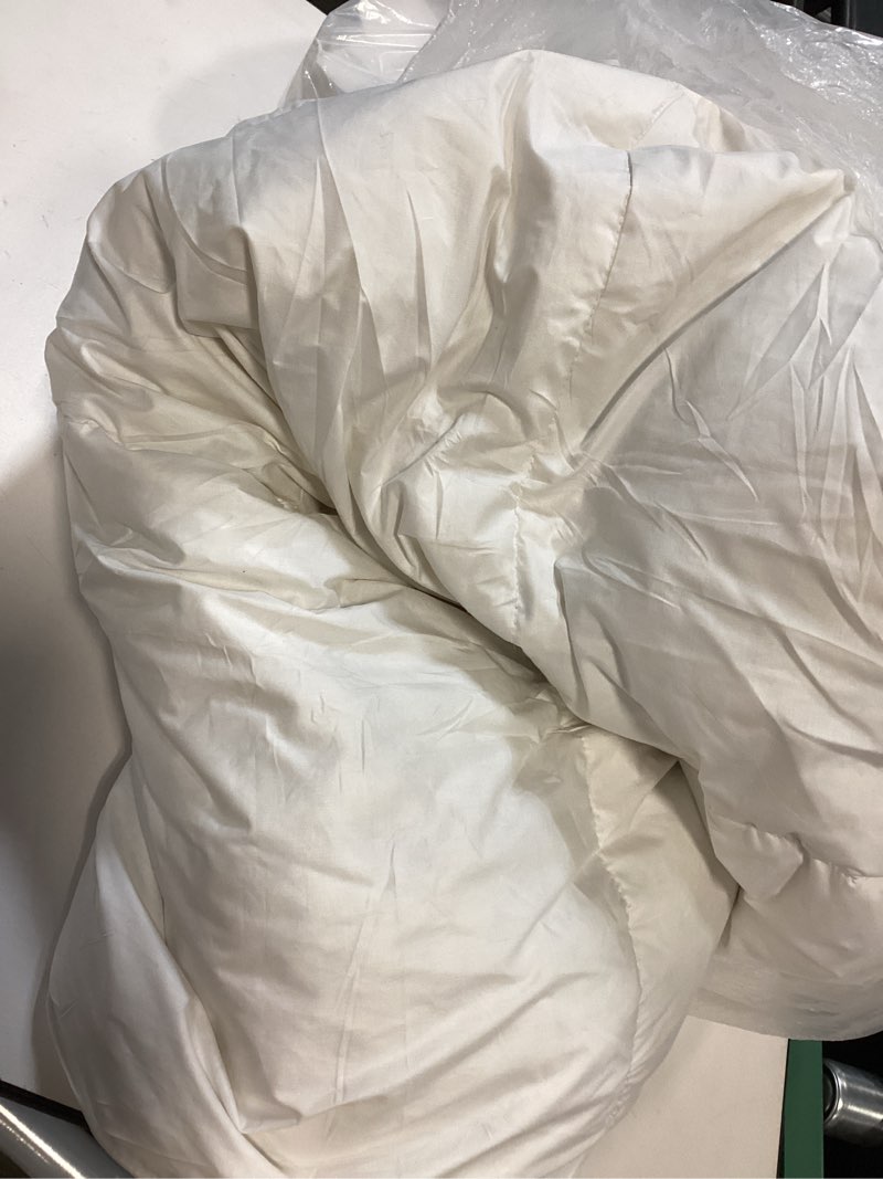 Bedsure Duvet Cover Queen Size - Soft Double Brushed Bedding Set for Kids & Adults, Zipper Closure, 3 Pieces, Includes 1 Duvet Cover (90"x90") & 2 Pillow Shams, NO Comforter, Bright White