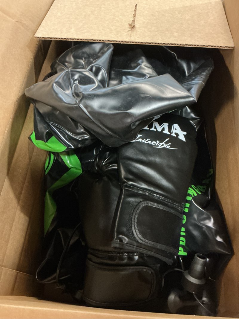 Condition photo showing Good Condition for similar heavy punching bag with stand adults teens,70\" freestanding boxing bags kicking bag heavy bag with boxing gloves and electric air pump, kickboxing training equipment bags thai fitness karate kick printing