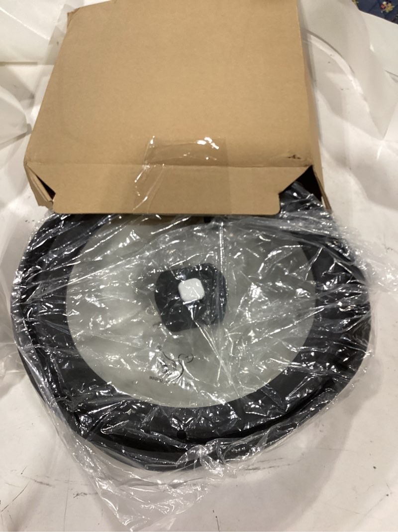 Condition photo showing Good Condition for microwave splatter cover microwave cover for food 9 inch collapsible glass microwave cover with handle silicone microwave splatter cover for home kitchen (black)