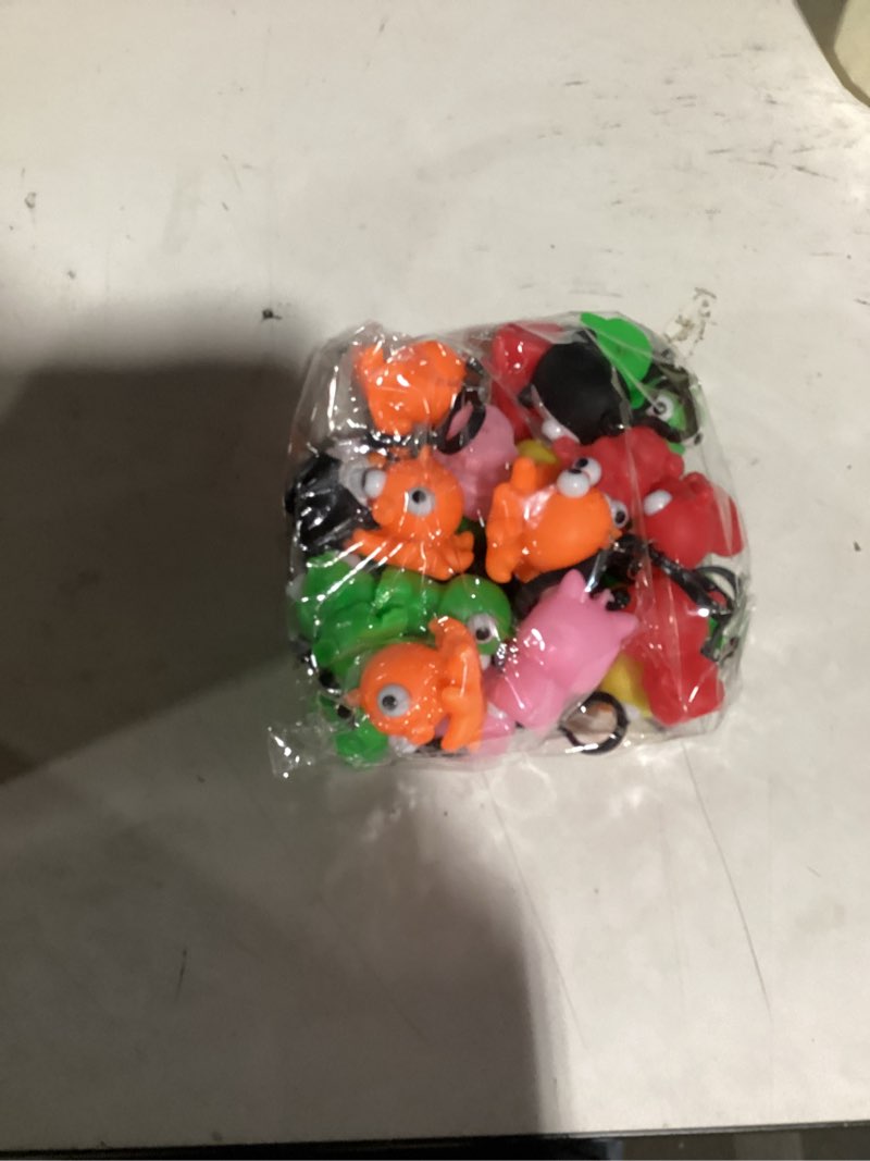 Condition photo showing Good Condition for 28 Pack Valentines Day Gifts for Kids Classroom Valentines Cards for Kids School Squeeze Fidget Toys Popping Eye Animal Keychain Boys Girls Class Valentines Exchange Cards Valentine Party Favor Prizes