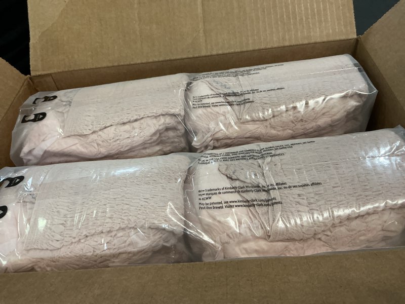 Condition photo showing New/Like New for Depend Fresh Protection Adult Incontinence & Postpartum Underwear for Women - Maximum Absorbency - XL - Blush - 68ct